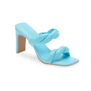 Open Edit - Remmy Twist Sandal - Blue - 9.5